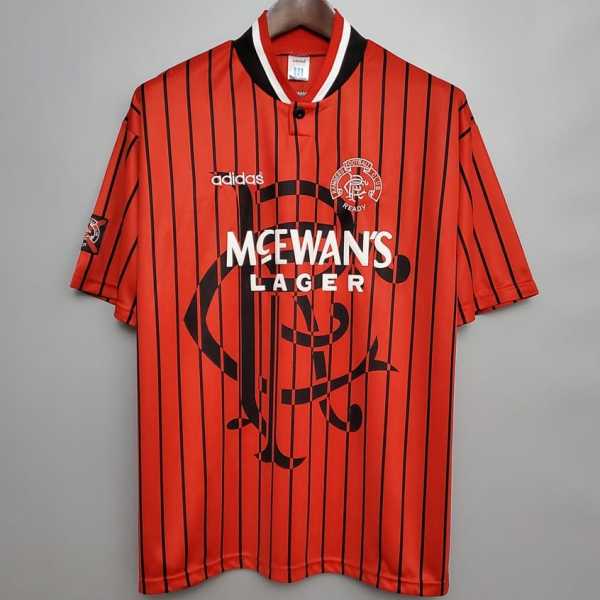 1994/95 Rangers Away Retro Soccer jersey
