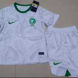 2022 Saudi Arabia Home Fans Kids Soccer jersey