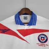 1998 Chile Away Retro Long Sleeve Soccer jersey