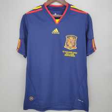 2010 Spain Away Retro Soccer jersey