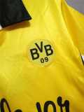 1998 Dortmund Home Retro Soccer jersey