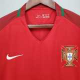 2016 Portugal Home Retro Soccer jersey