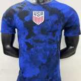 2022 United States Away Player Soccer jersey