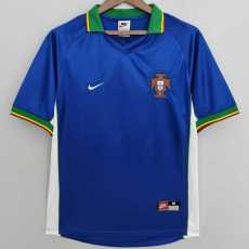 1998 Portugal Away Retro Soccer jersey
