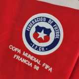 1998 Chile Home Retro Long Sleeve Soccer jersey