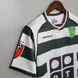 2001/02 Sporting CP Home Retro Soccer jersey