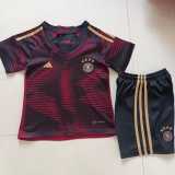 2022 Germany Away Fans Kids Soccer jersey