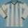 2014 Argentina Home Retro Long Sleeve Soccer jersey