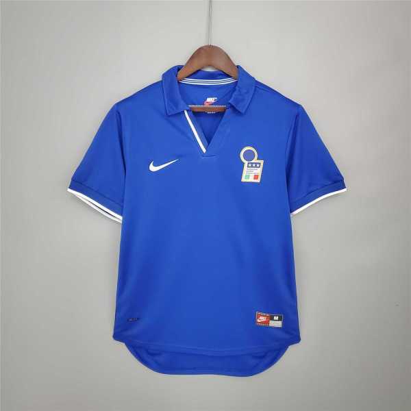 1998 Italy Home Retro Soccer jersey