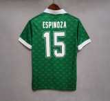 1995 Mexico Home Retro Soccer jersey