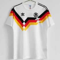 1990 Germany Home Retro Soccer jersey