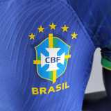 2022 Brazil Away Player Soccer jersey