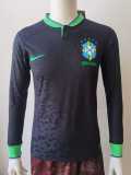 2022 Brazil Special Edition Player Long Sleeve Soccer jersey