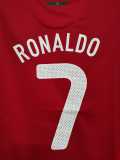 2010 Portugal Home Retro Soccer jersey