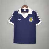 1987 Scotland Home Retro Soccer jersey