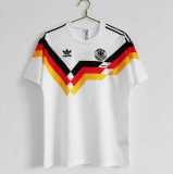 1990 Germany Home Retro Soccer jersey