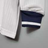 1998 England Home Retro Long Sleeve Soccer jersey