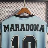 2001 Argentina Home Retro Soccer jersey