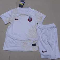 2022 Qatar Away Fans Kids Soccer jersey