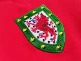 1987 Wales Home Retro Soccer jersey