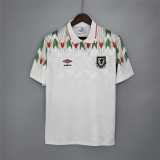 1990/92 Wales Away Retro Soccer jersey