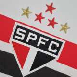 2006 Sao Paulo FC Home Retro Soccer jersey