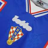 1998 Croatia Away Retro Soccer jersey