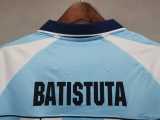 2000 Argentina Home Retro Soccer jersey