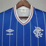 1982 Rangers Home Retro Soccer jersey