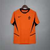 2002 Netherlands Home Retro Soccer jersey