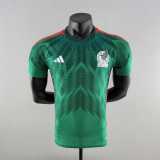 2022 Mexico Home Player Soccer jersey