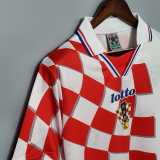 1998 Croatia Home Retro Soccer jersey