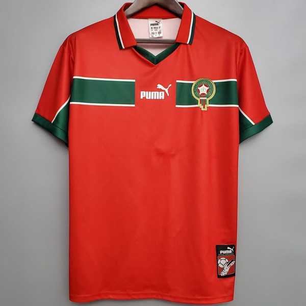 1998 Morocco Away Retro Soccer jersey