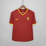 2000 Portugal Home Retro Soccer jersey