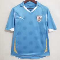 2010 Uruguay Home Retro Soccer jersey