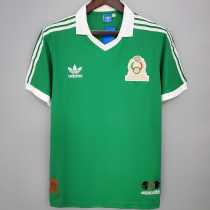 1986 Mexico Home Retro Soccer jersey