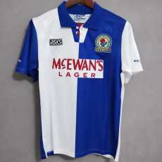 1995/96 Blackburn Rovers Home Retro Soccer jersey