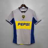 2002 Boca Juniors Away Retro Soccer jersey