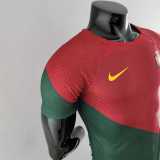 2022 Portugal Home Player Soccer jersey