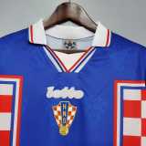 1998 Croatia Away Retro Soccer jersey