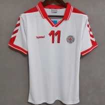1998 Denmark Away Retro Soccer jersey