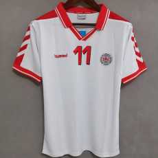 1998 Denmark Away Retro Soccer jersey
