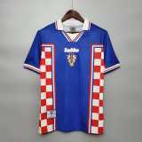 1998 Croatia Away Retro Soccer jersey