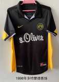 1998 Dortmund Away Retro Soccer jersey
