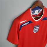 2008/09 England Away Retro Soccer jersey