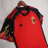 2022 Belgium Home Fans Soccer jersey
