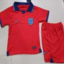 2022 England Away Fans Kids Soccer jersey