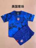 2022 United States Home Fans Kids Soccer jersey