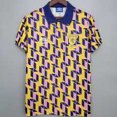1988/89 Scotland 3RD Retro Soccer jersey