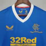 2021/22 Rangers Home Fans Soccer jersey
